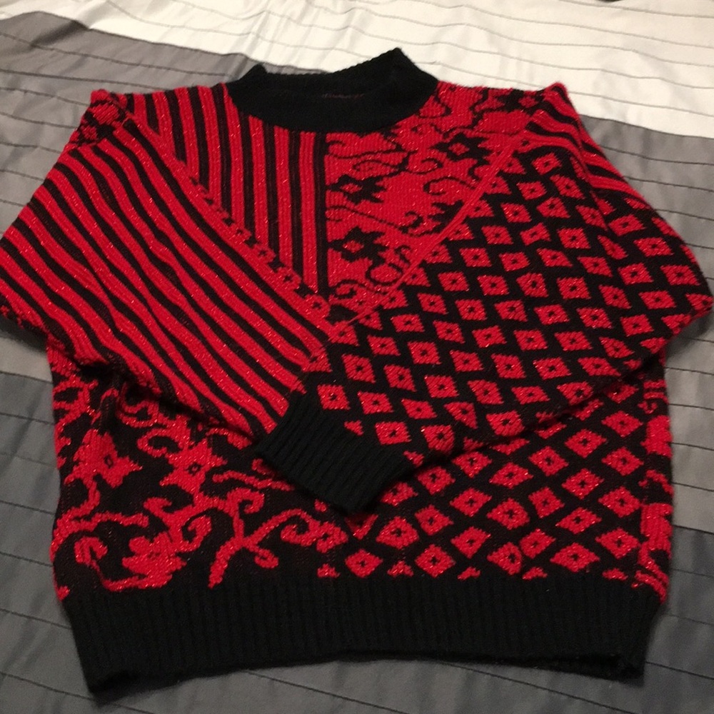 Glittery Christmas sweater